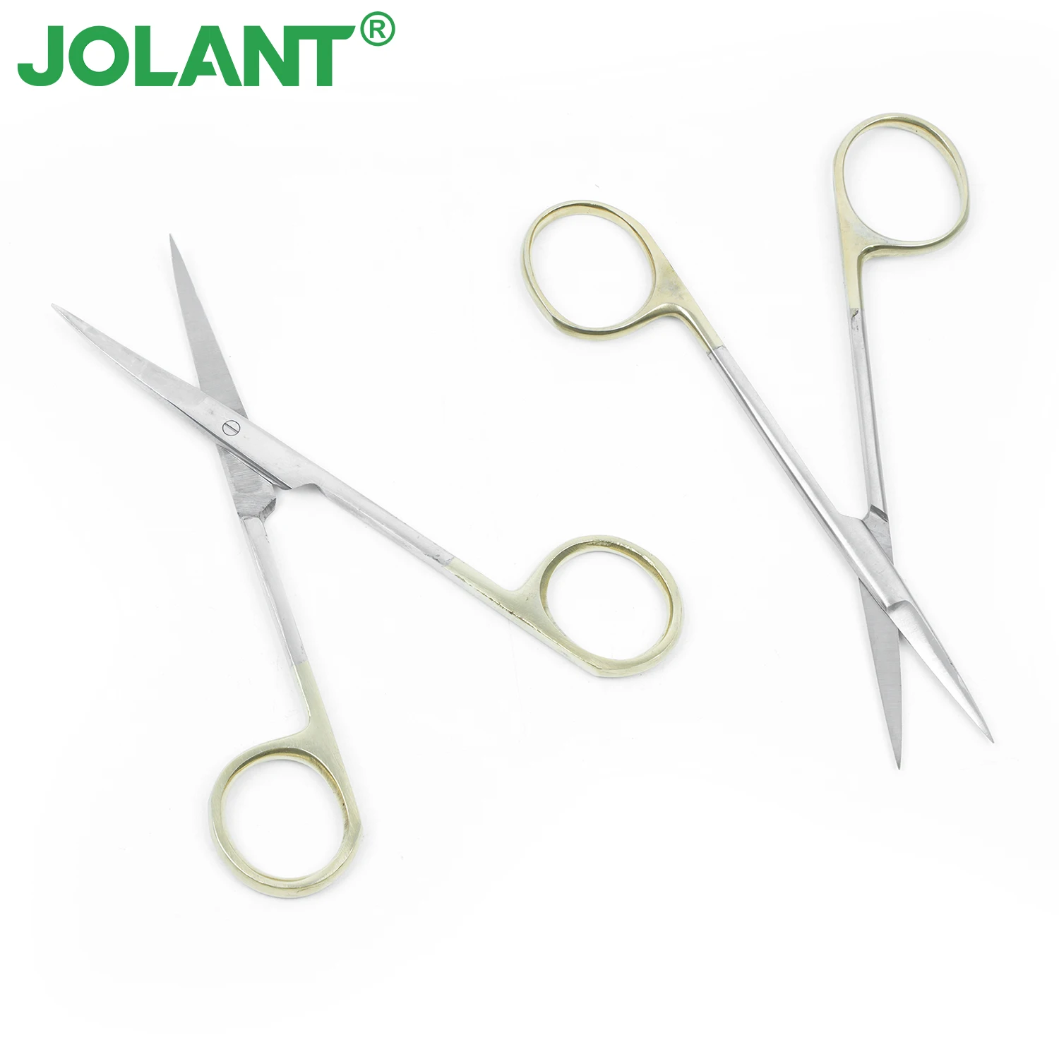 JOLANT Dental Scissors Straight Curved Tip Stainless Steel Surgical Scissors Dentist Medical Forceps Dentistry Tools