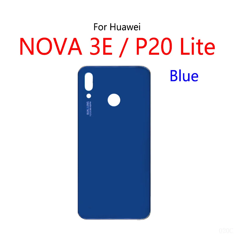 Batterie-Rückabdeckung für Huawei Nova 3E / P20 Lite Glaspanel-Gehäuse Batterieabdeckung Rückseite – Detail 4