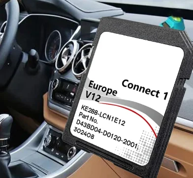 Discount Connect 1 LCN1 V12 SD CARD MAP EUROPE UK SD Card  For Nissan Car Navigation card