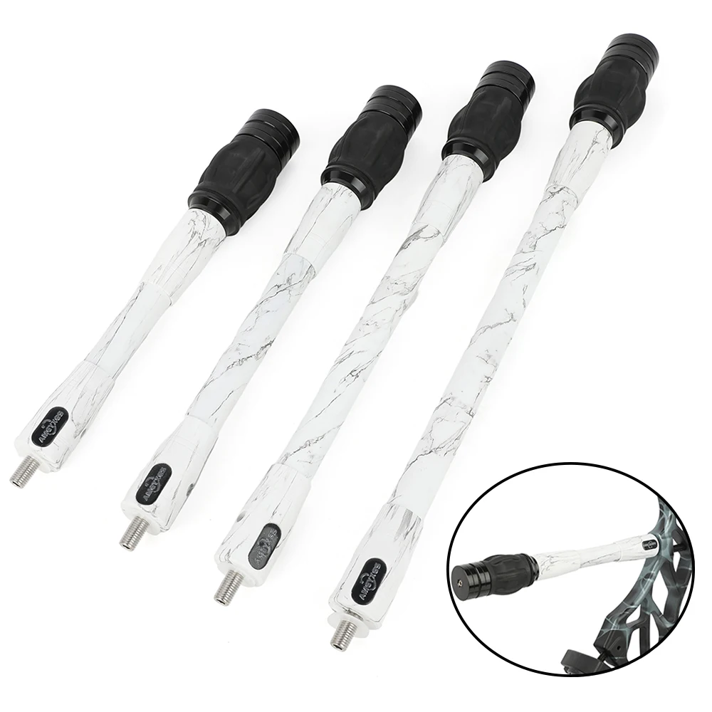 

Балансировочная штанга для блочного лука 6/8/10/12 дюймов, карбоновая 3K, для охоты, стрельбы по мишеням, аксессуары для тренировок