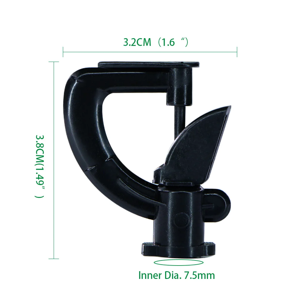Greenhouse adjustable sprinkler 360°G leaf nozzle flow80-160L/h Irrigation components Garden plant lawn watering drip irrigation