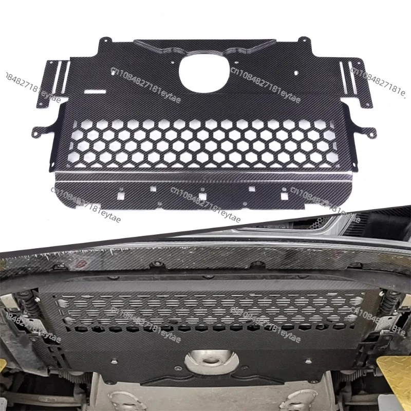 Dry carbon fiber lower protective plate oil cooler sliding plate suitable for M3 M4 G80 G82 G87 2023+