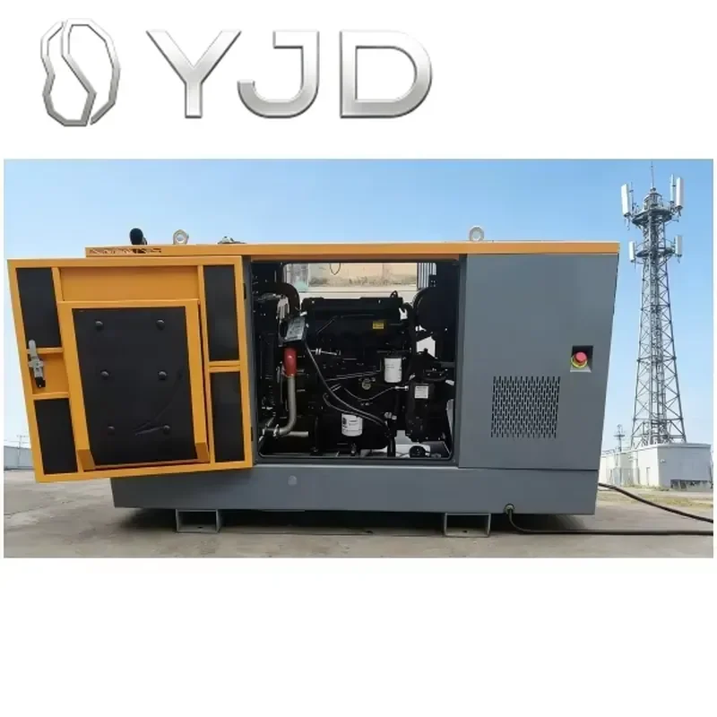 Manufacturer's Silent Open Frame 50/60 Hz KVA Diesel Generator Brushless Alternator 1500 RPM 50Hz Three-Phase Single ATS