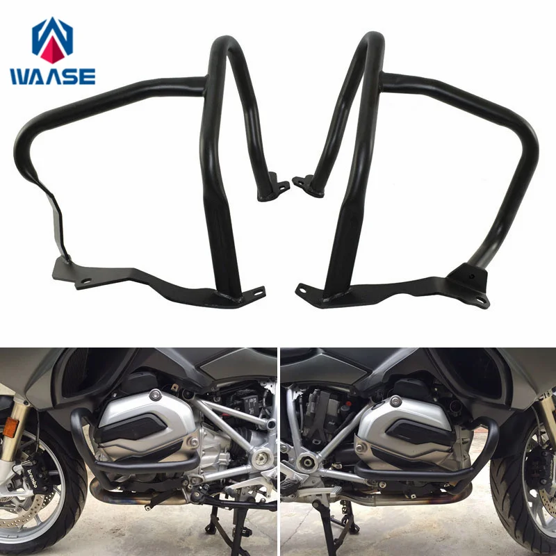 

waase For BMW R1200RT R 1200 RT 2014 2015 2016 2017 2018 Crash Bar Engine Bumper Guard Stunt Cage Anti-collision Frame Protector