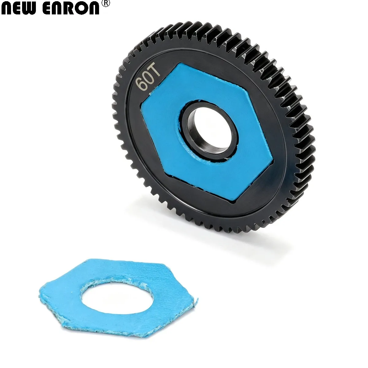 60T Mod 0.5 Hardened Steel Spur Gear LOS212016 For Losi 1/18 Mini-T 2.0 2WD Stadium Truck (LOS01015 / LOS01019) 1/16 Buggy Drag