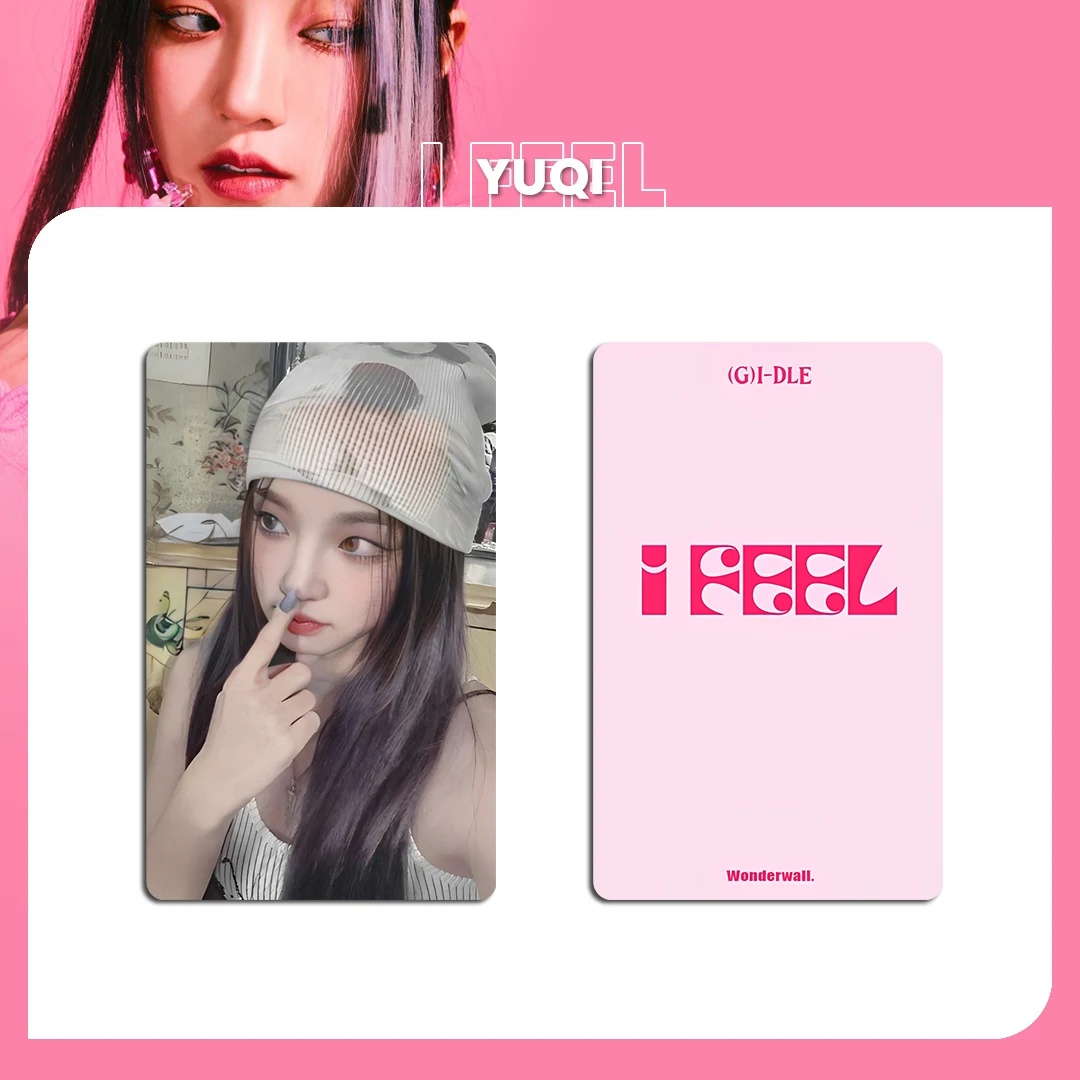 GIDLE Korean Girl Group WW Special Card Wonder Wall Fansign Event photoward YUQI periferiche Cards
