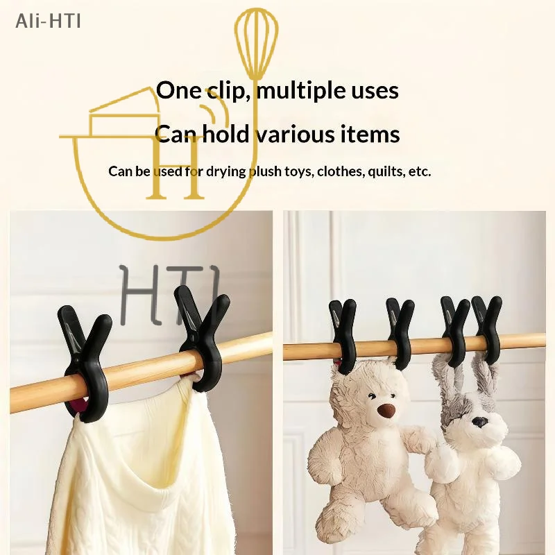 1/3/5PCS Large Heavy Duty Plastic Clothes Clips With Strong Spring Non Slip Grip For Quilts Blankets Laundry Couch Covers
