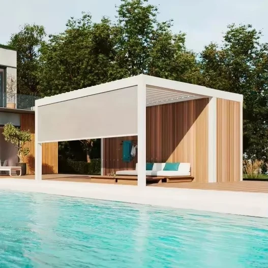 

Настраиваемый: крыша патио, внешний роликовый экран, занавеска, рукоятка, уличные электрические подвесные пластиковые жалюзи для патио, ПВХ, кафе