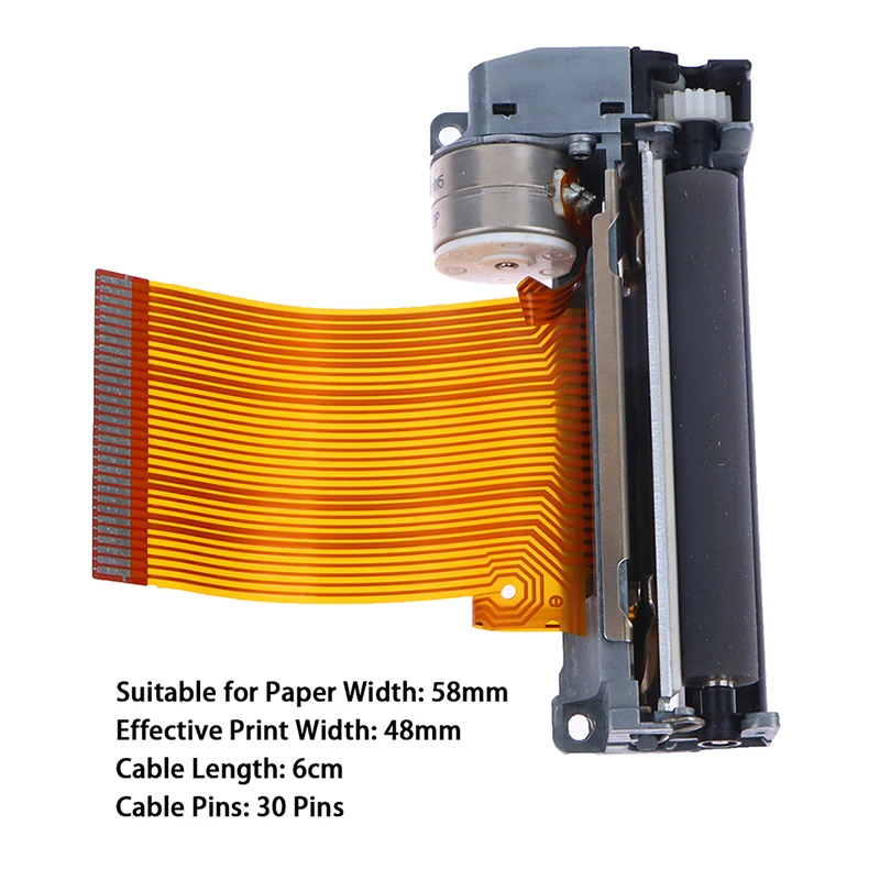 Cabezal de impresión Original para mecanismo de impresora térmica FTP-628MCL101, cabezal de impresión de recibos de 58mm, FTP-628MCL101 # 50