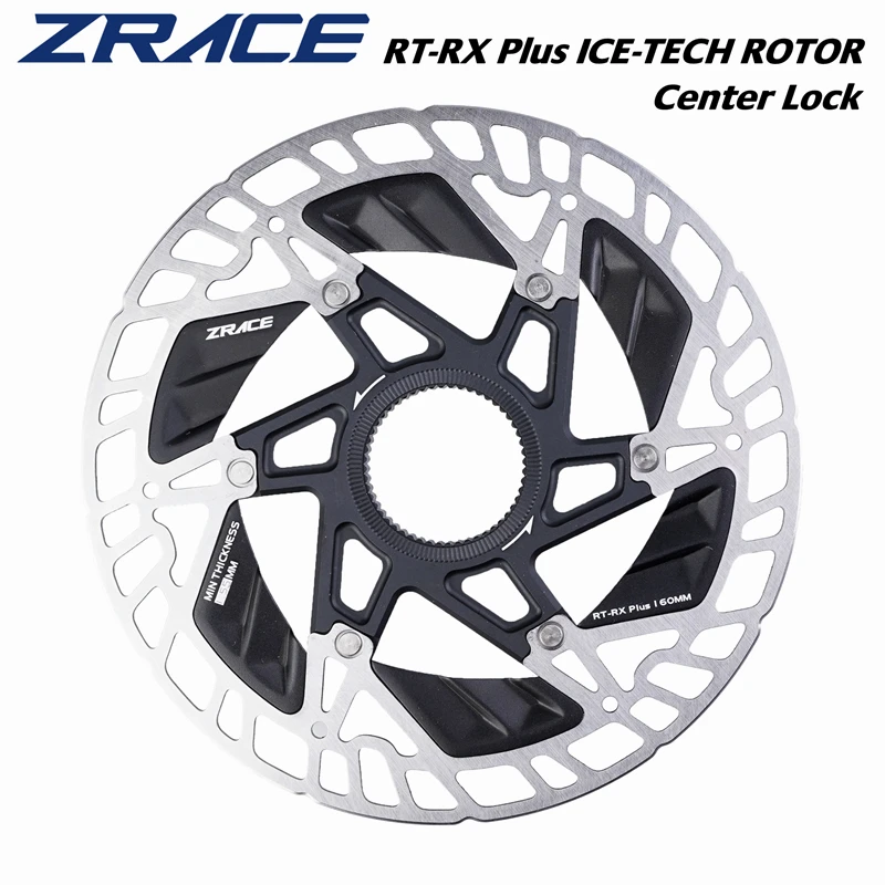 ZRACE RT-RX Plus Center Lock Disc Rotor, Ultralight Strong heat dissipation floating rotor 160mm Road disc brake