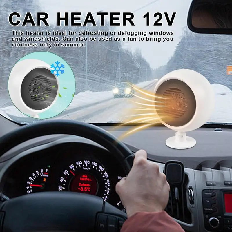 

Portable Car Heater Fan Fast Cooling Fan Defogger Defroster automotive Rotation Car Electric Cooling Device for cars trucks