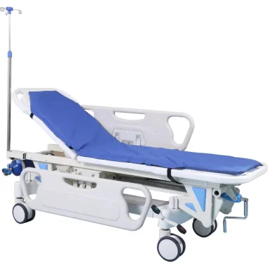 High Quality ABS Transfer Stretcher Height Adjustment Medical Emergence Ambulance Manual Transfer Stretcher