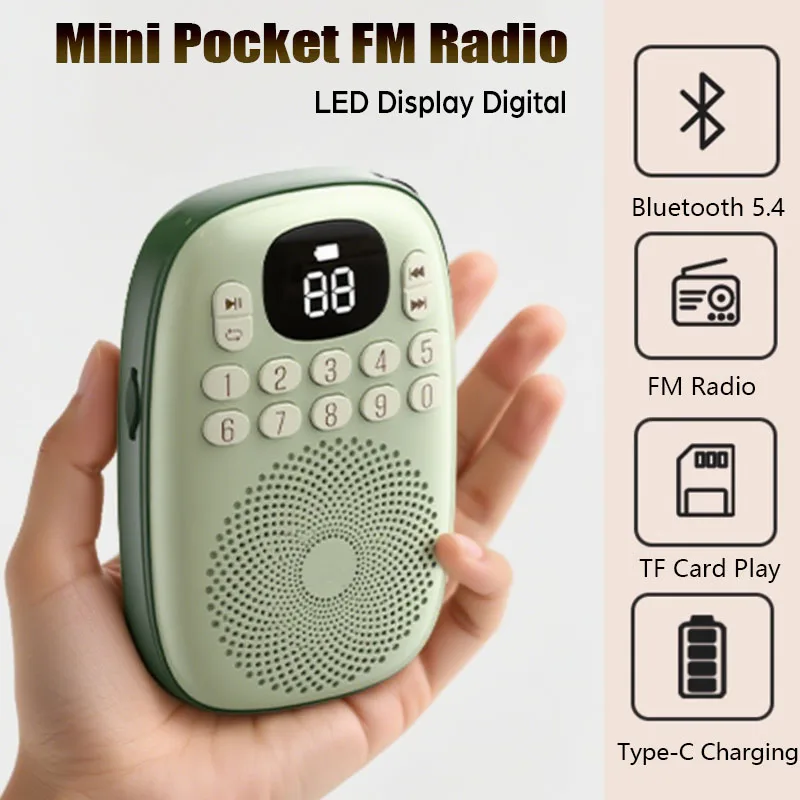 Mini Pocket Fm Radi… - image