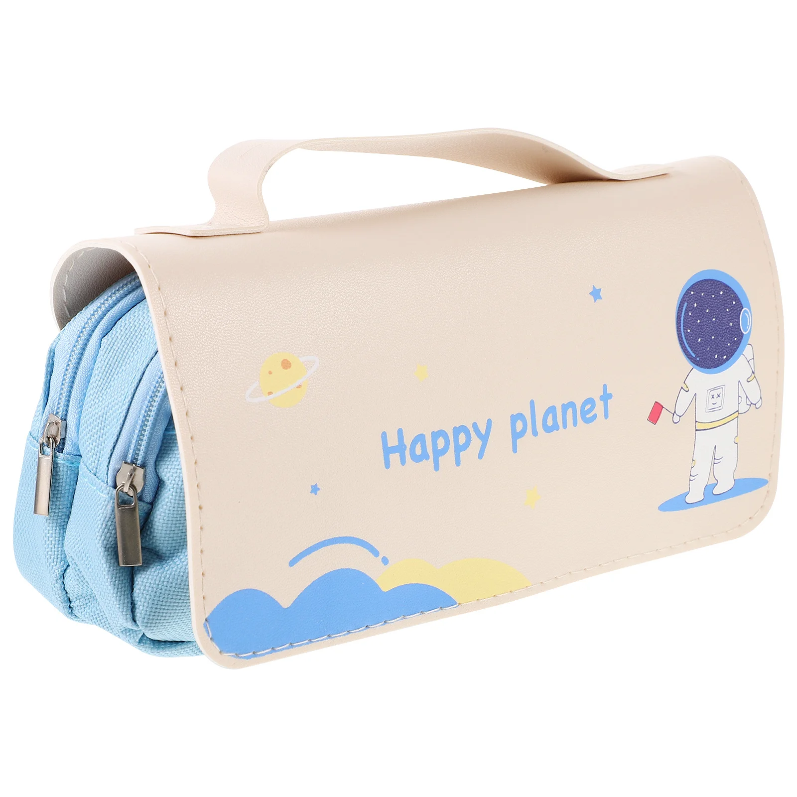 

Portable Pencil Bag Multi-Function Pen Storage Bag Simple Design Large Capacity Daily Necessities Organizer Pencil Case Cute