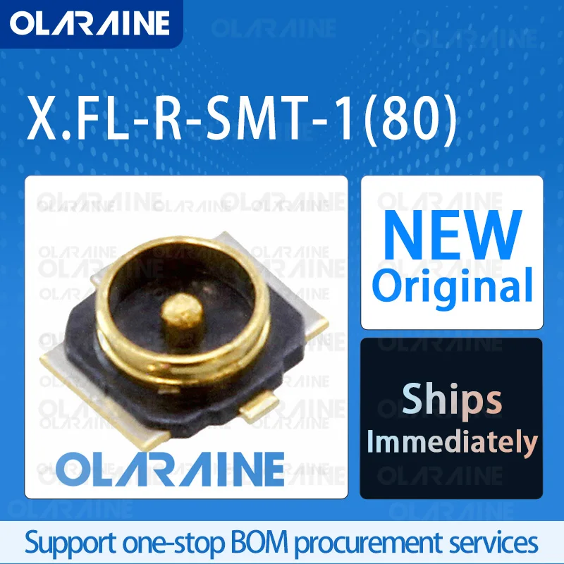 

50/200/500Pcs X.FL-R-SMT-1(80) 100% brand new and original IC chip RF/coaxial connectors 50 Ohms