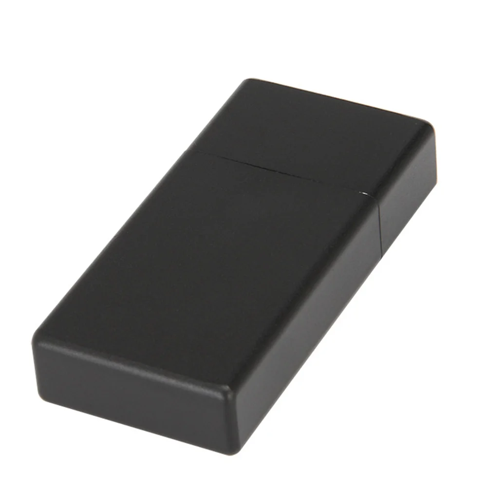 

Portable Aluminum Alloy Mini Ashtray With Pull-Draw Design Rustproof Oxidation Finish For Outdoor Pocket Carry Black