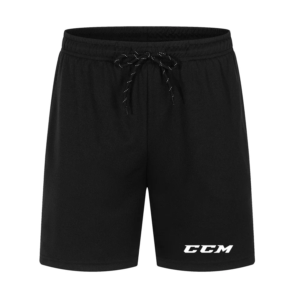 CCM Summer New Men\'s Jogger Running Shorts Men Casual Sweathshorts Gyms Workout Male Breathable Mesh Quick Dry Sport Shorts