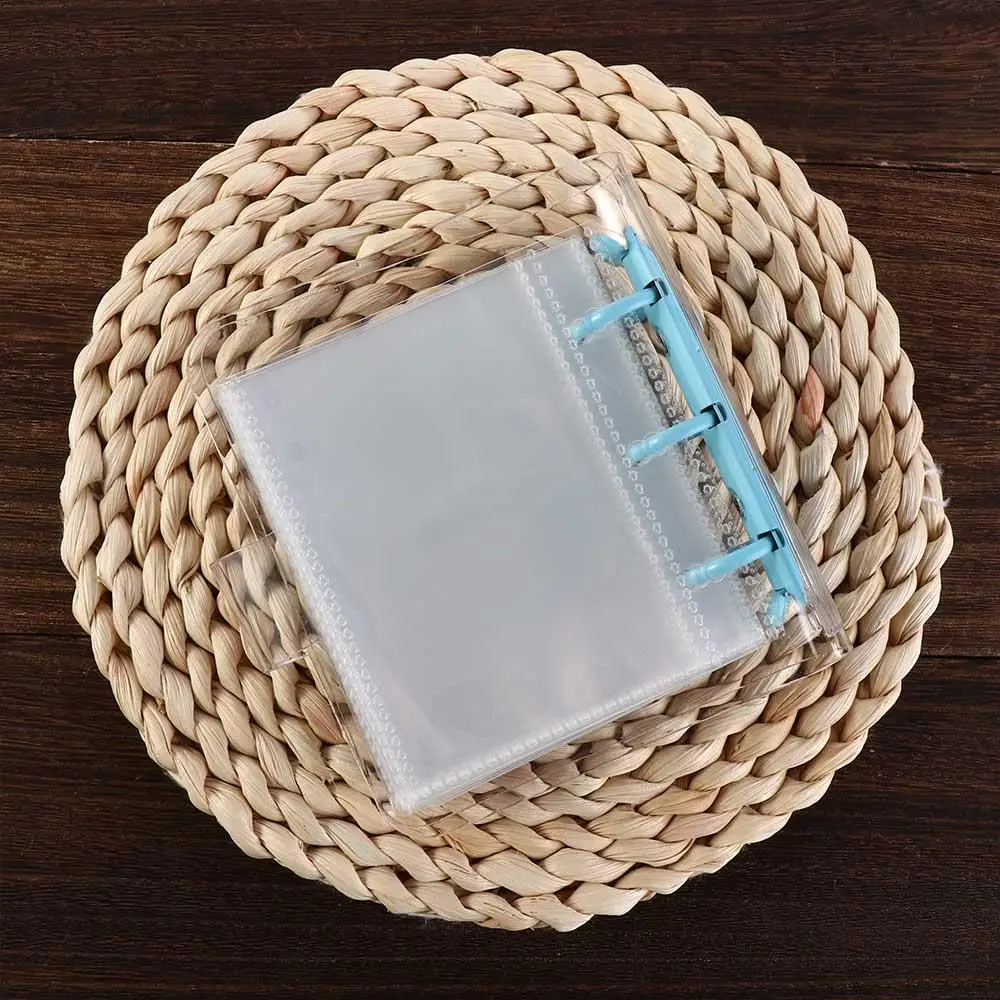 Waterproof $1000 Money Savings Challenge Binder PVC Button Closure Envelope Savings Challenges Book Mini Budget Binder Clear
