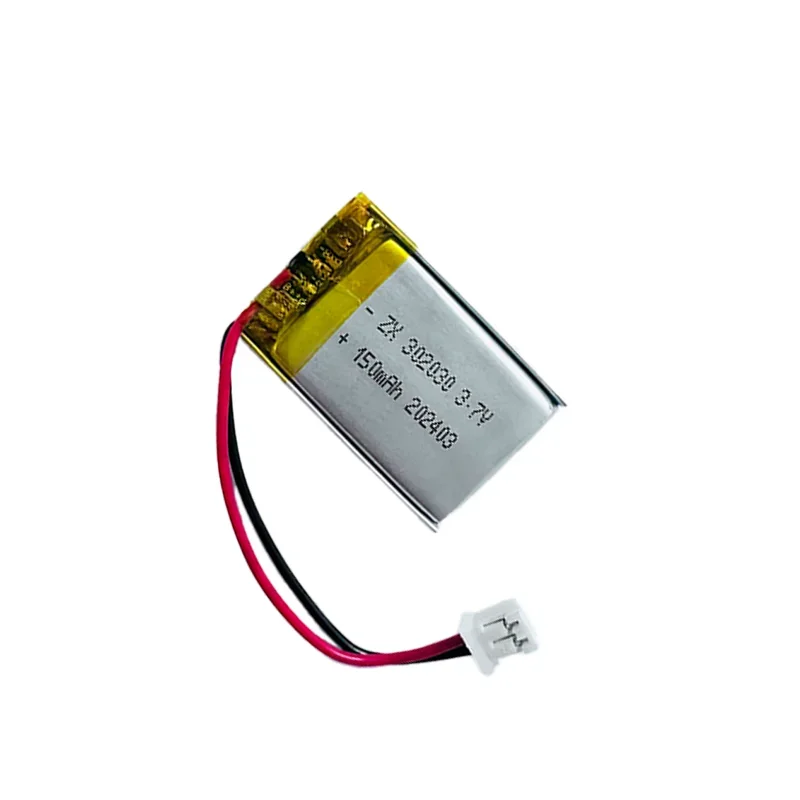 302030 150mAh Li-Po Battery Lithium with Jst PH 2.0mm 2pin Plug for GPS MP3 MP4 Driving Recorder JP(Origin)