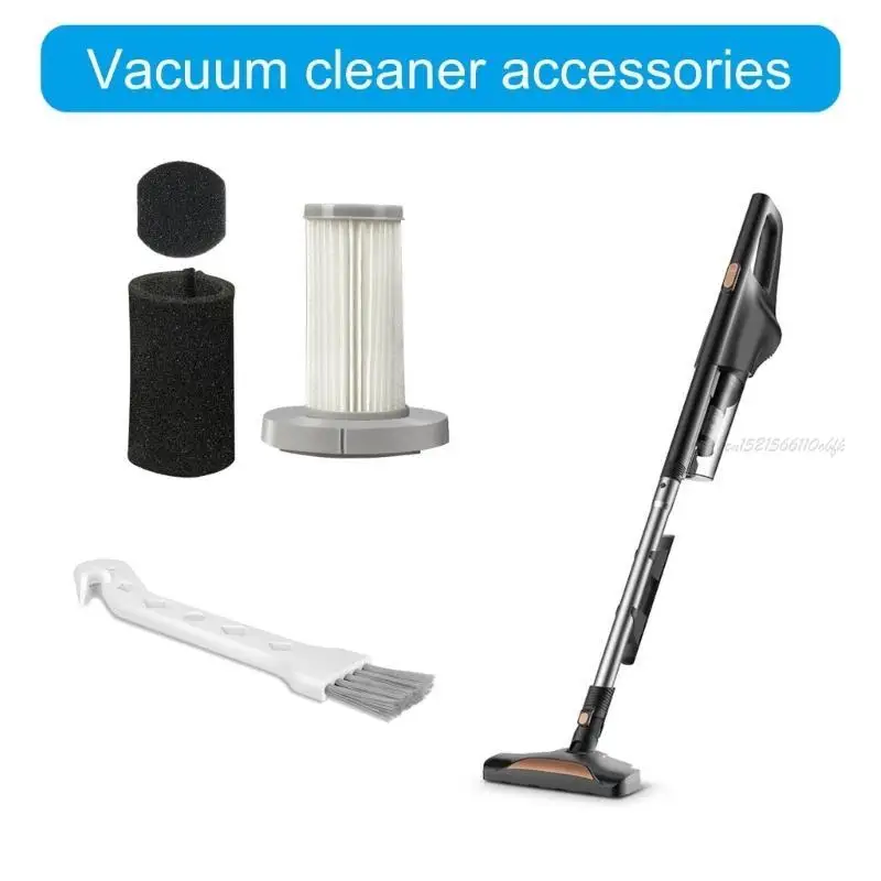 مرشحات استبدال 27RB لـ Deerma DX118C/VC01/CM1300/CM300S/VC20/DX700 إكسسوارات مكنسة كهربائية محمولة