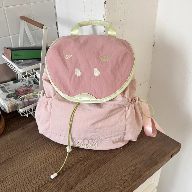 

Super Cool Nylon Cute Fruit Shape Personality Fashion Backpacks Large Capacity High Quality Portable Women's Backpacks 2025 New