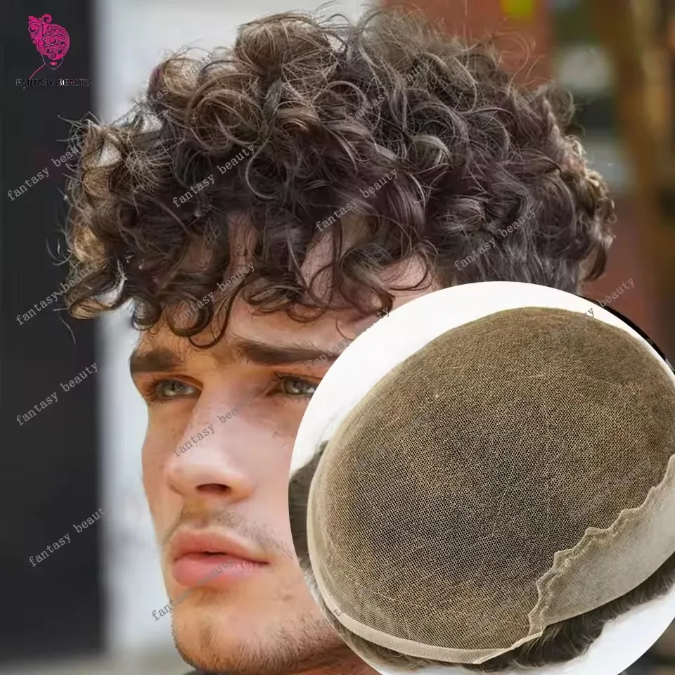 20Mm Curly Brown Bl… - image