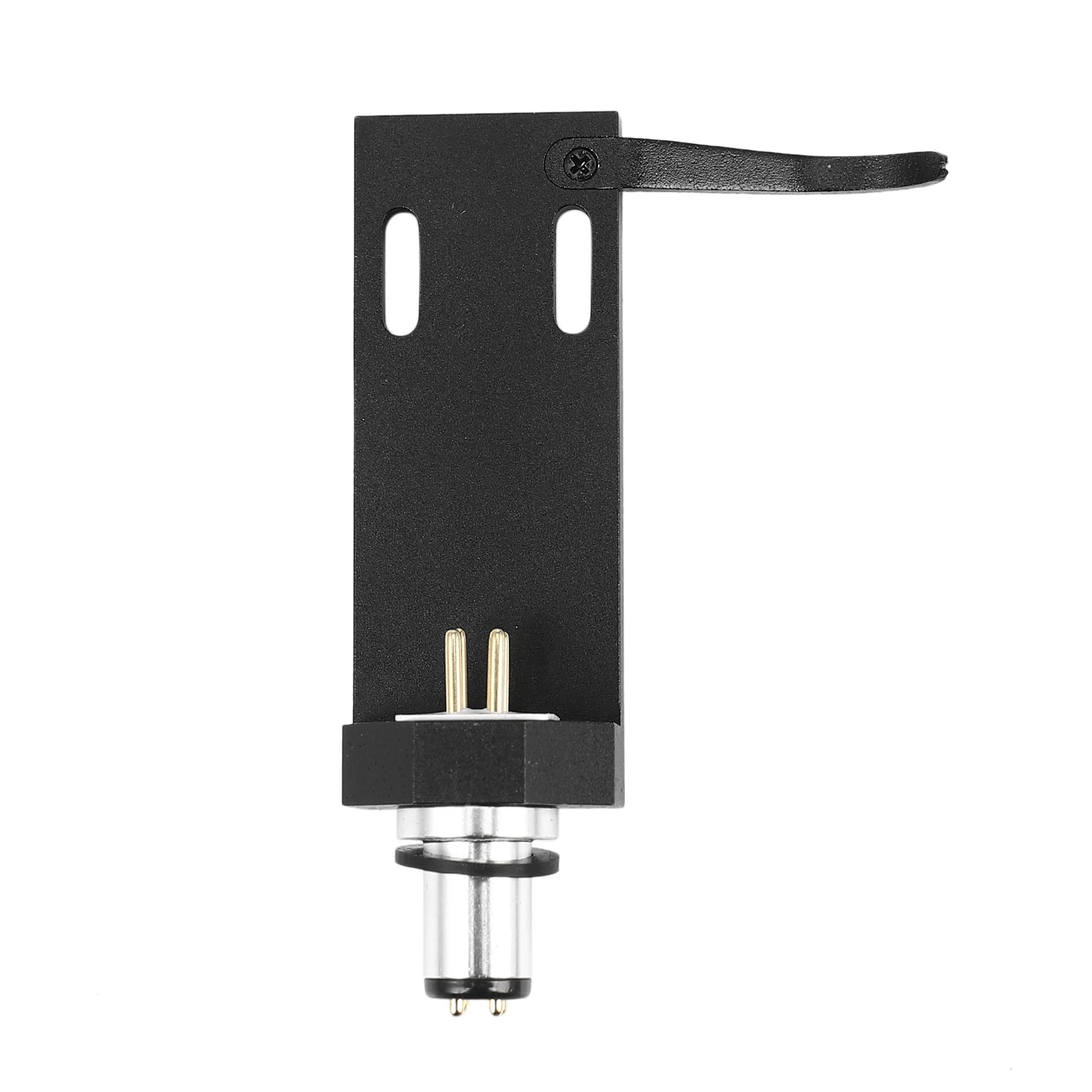 1Pcs Black Turntable Headshell For Technics For Other Turntables 4 Pin Contacts Fit Phono Turntables Headshells YDH