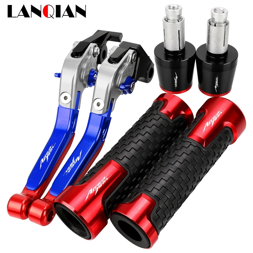 

For Honda CRF1000L Africa Twin CRF 1000L 2017 -2022 Motorcycle Accessories Extendable Brake Clutch Levers Handlebar Grips Ends