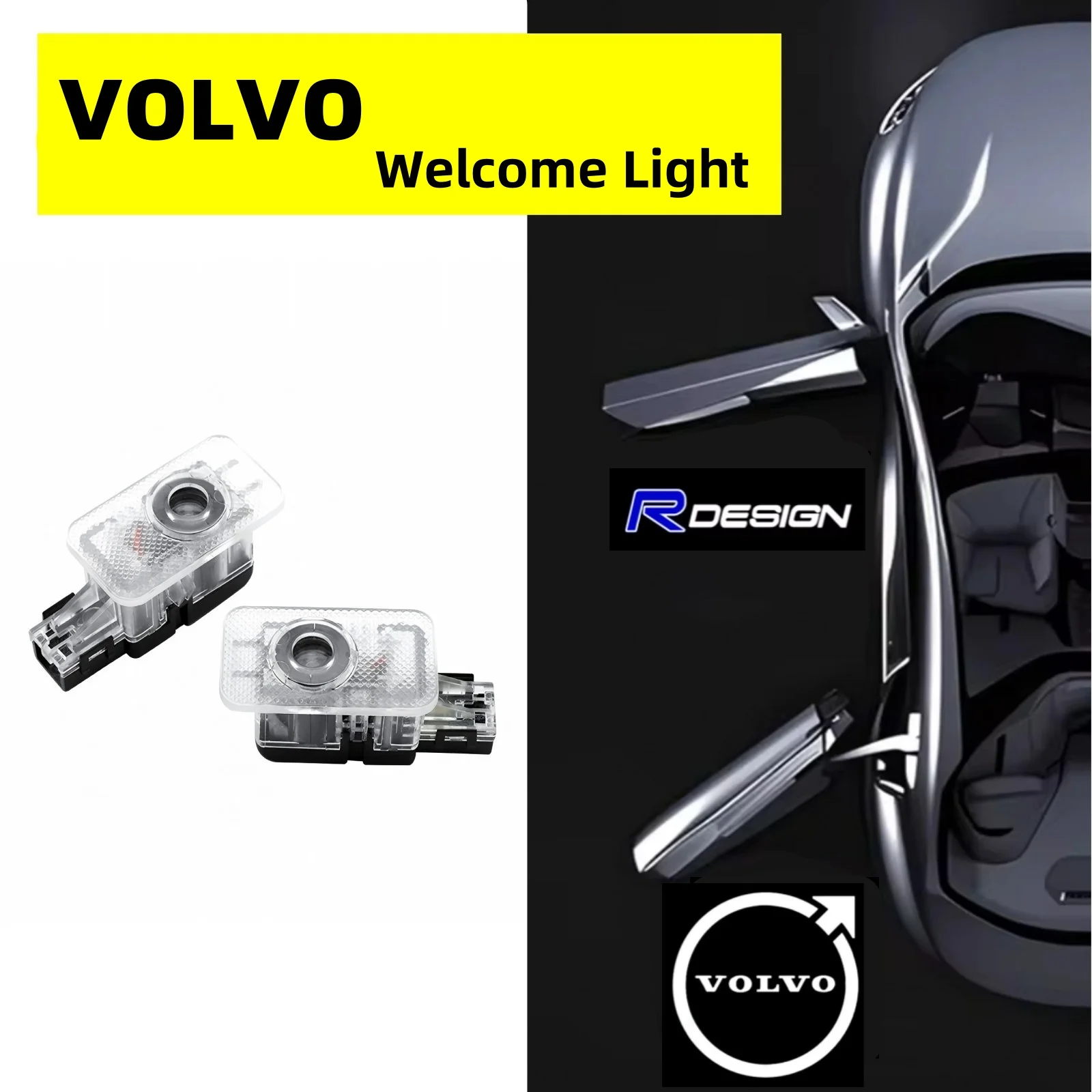 2Pcs Car Door Light…