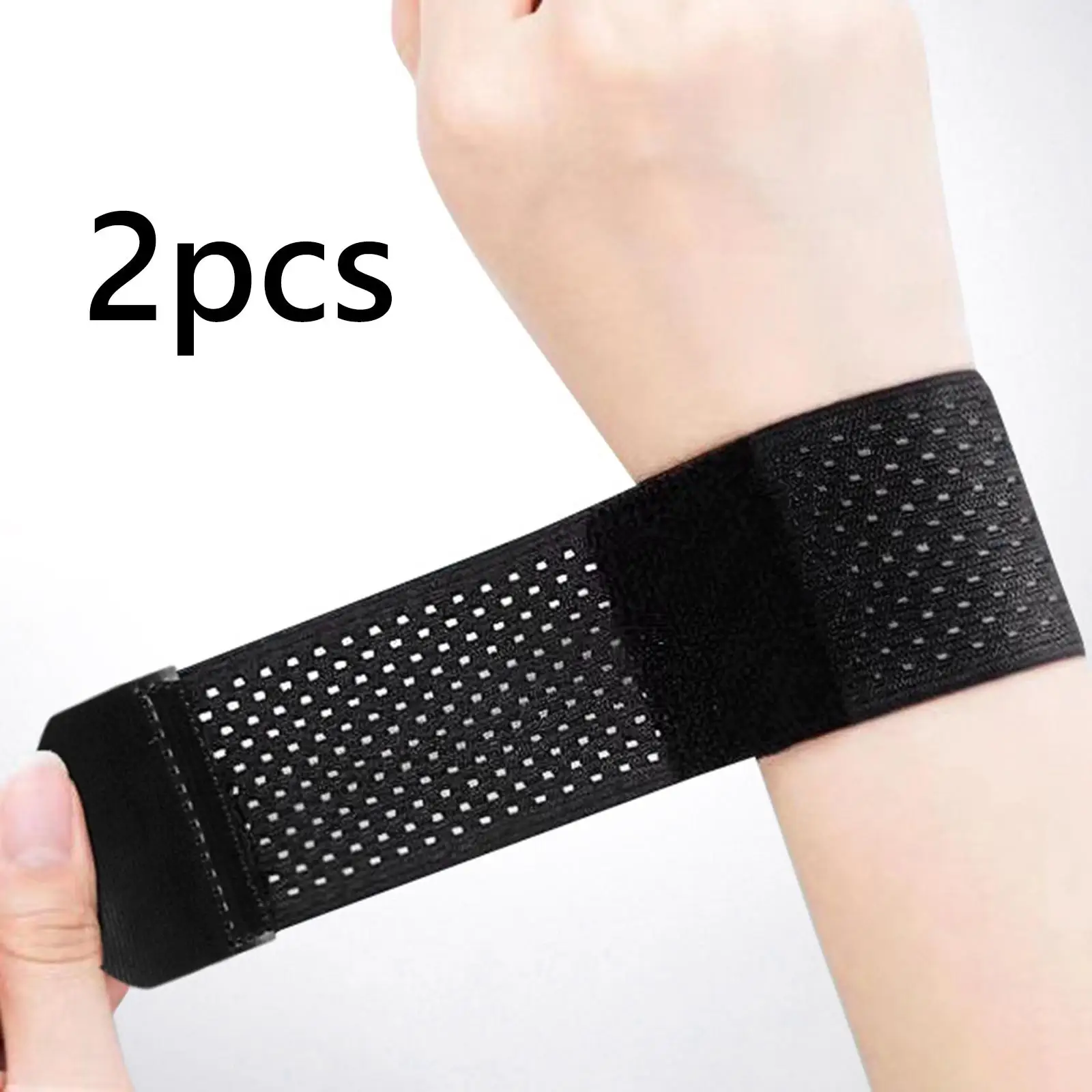 2 Pieces Wrist Guard Breathable Sturdy for Training Weight Lifting Practice