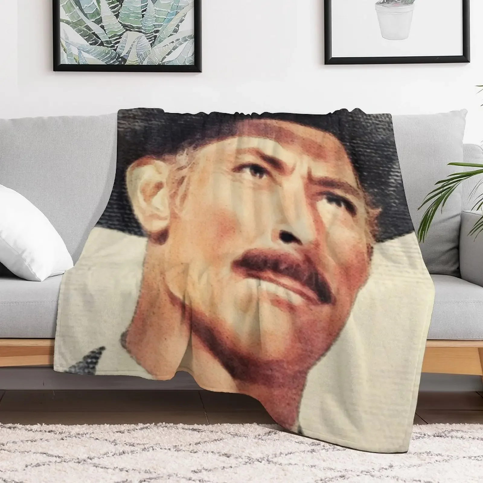 Lee Van Cleef, Movie Legend Throw Blanket For Baby Single anime Decoratives Blankets