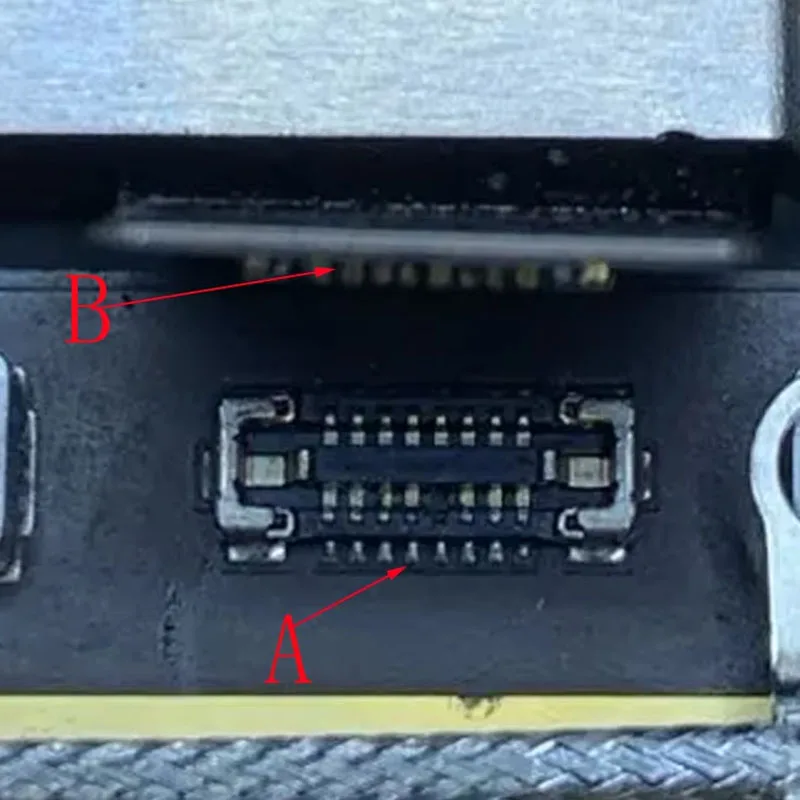 2-10szt Podświetlenie kamery LED Flex FPC Złącze kontaktowe Wtyczka do MacBooka Air Retina 13,6 cala M3 2024 A3113 16-pinowe — zdjęcie produktu 2