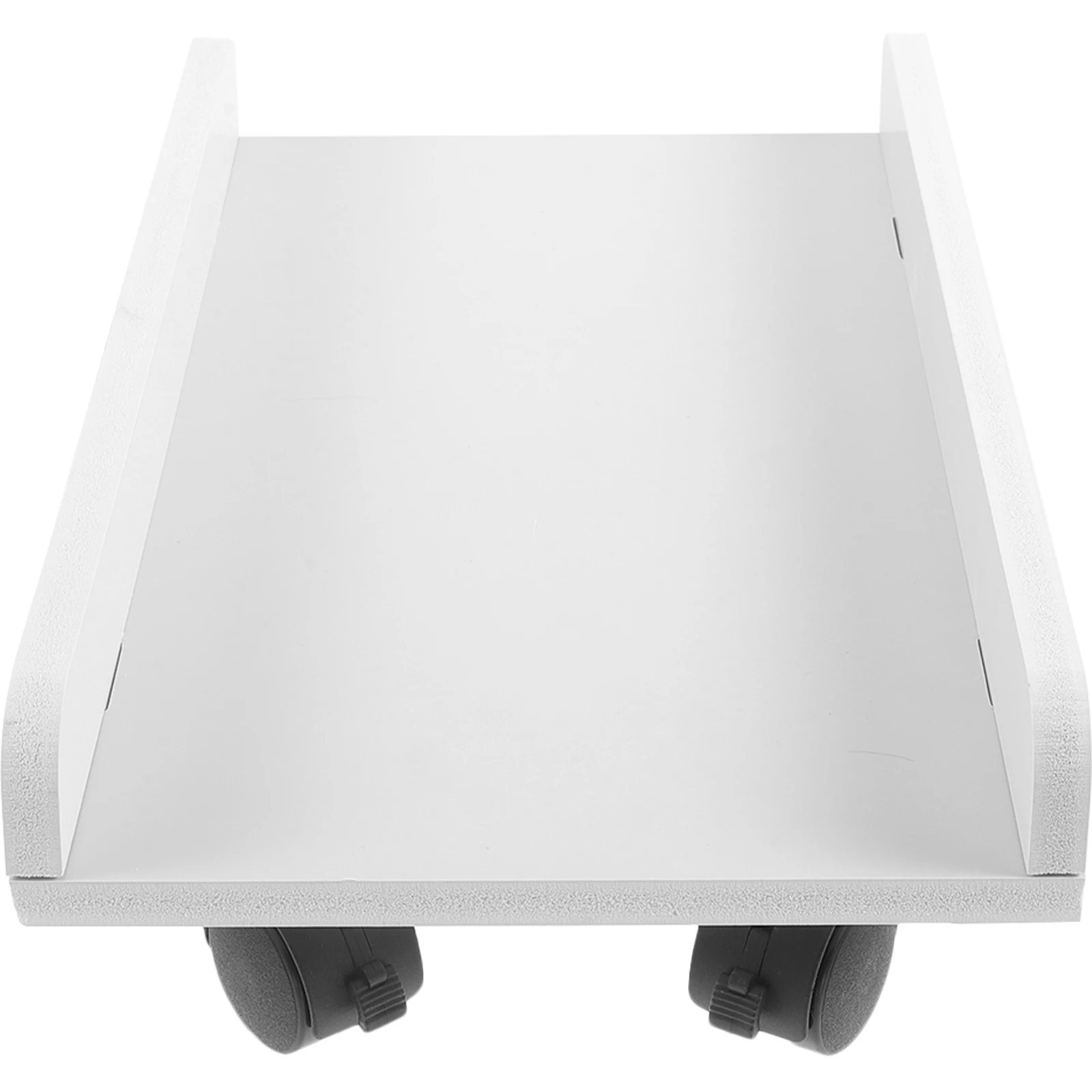 

Computer Tower Stand with Wheels Sturdy Desktop Pc Holder for Under Desk Storage Space-Saving Mobile Cart Floor Stand