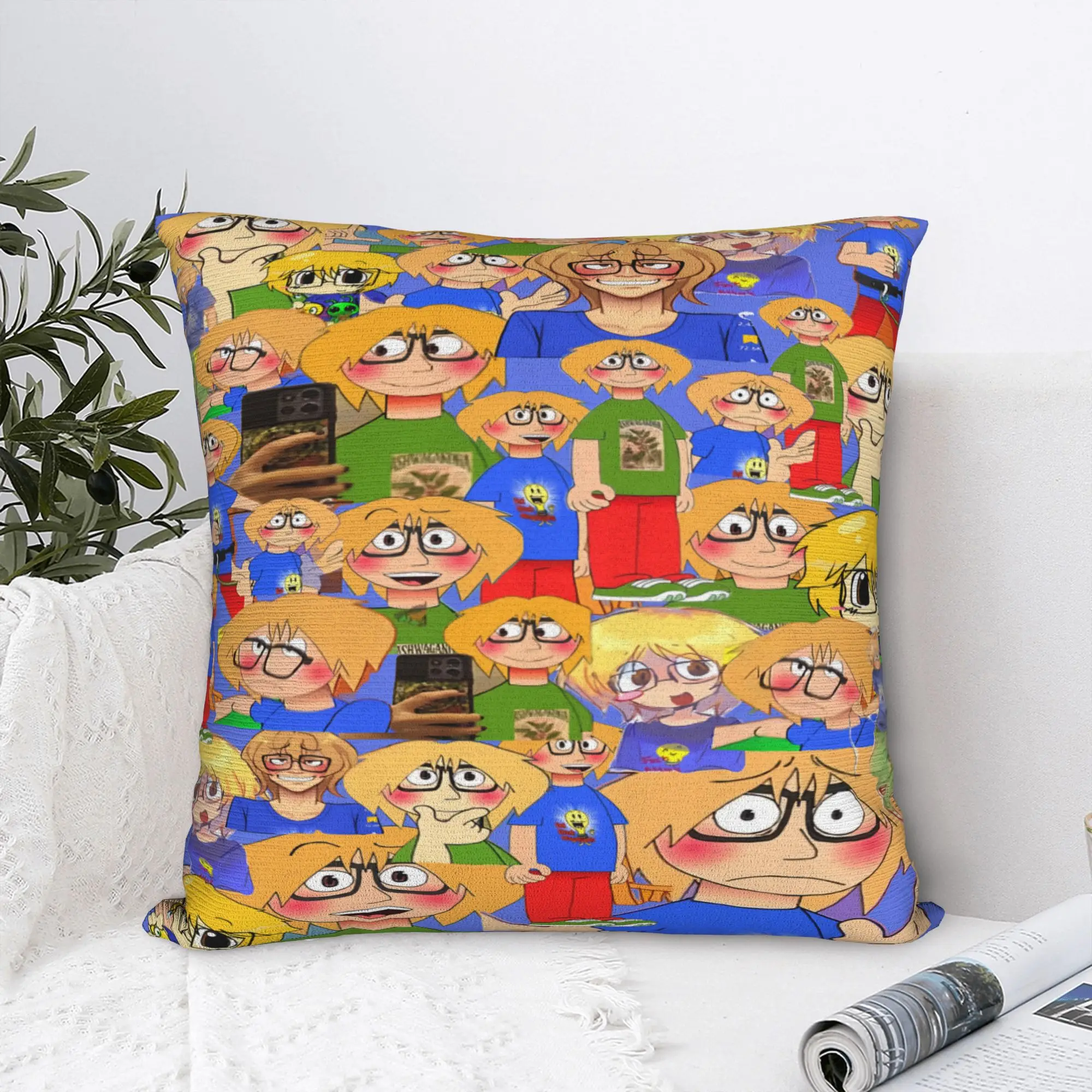 Car Decor F-Fact A-Attack Adventures Pillowcases Stuff  Pillow Cover Square Multiple Sizes