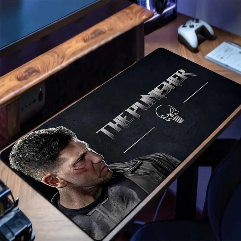 

Mouse Pad M-marvel P-punisher Gaming Mousepad Desktop Anti-slip Protective Mat Computer Keyboard Pad Mausepad Anti-skid Pad