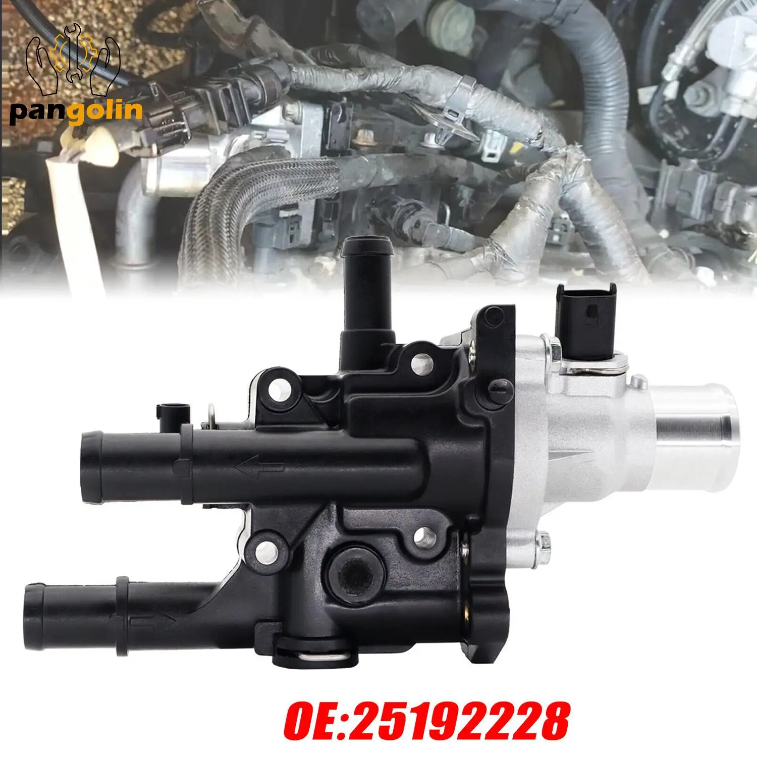 Thermostat Assembly Water Outlet For Chevrolet Sonic Cruze Limited 1.8L 25192228 2519-2228 55575048 55579951 55564890 55577284