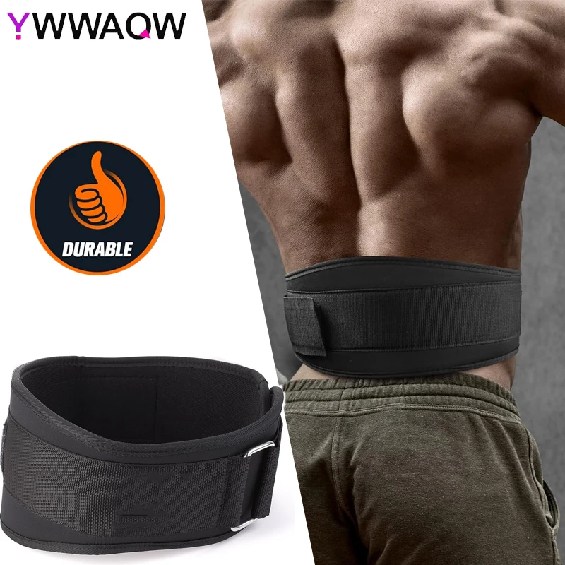 1Pcs Fitness Weight Lifting Belt for Men & Women Gym Belts for Weightlifting, Powerlifting, Strength Training, Squat or Deadlift