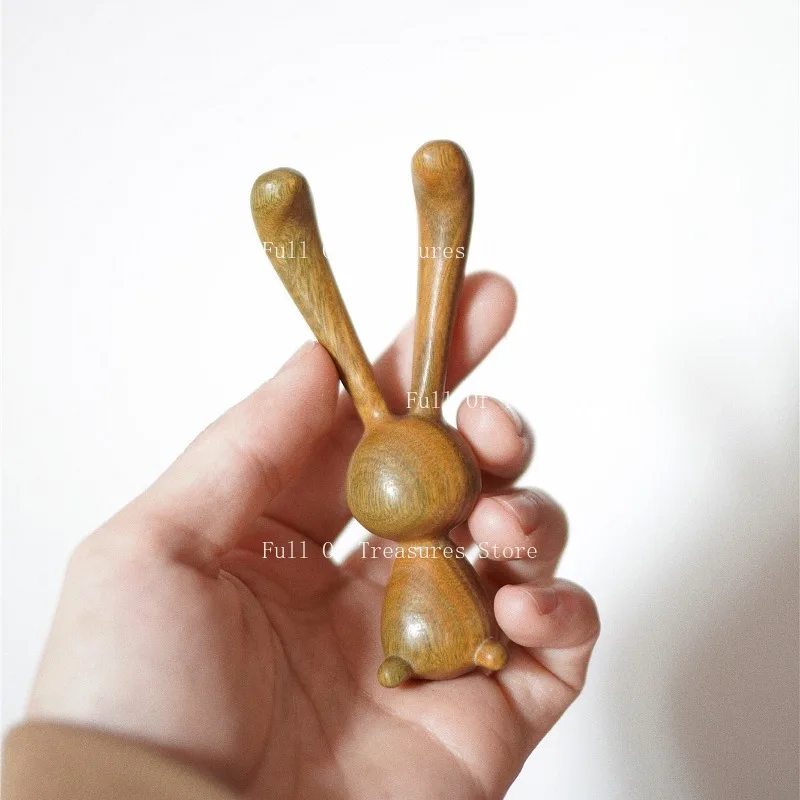

Suitable for Sandalwood Nose & Eye Massage Stick, Long-eared Rabbit Cute Massage Tool, Creative Gift
