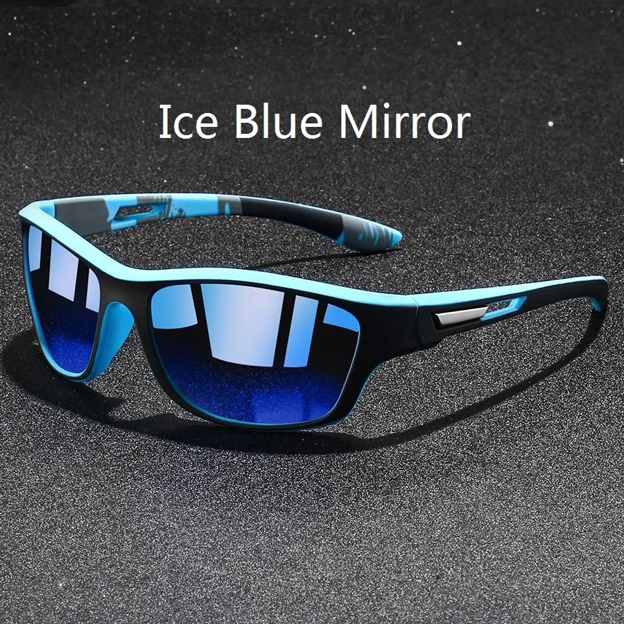 Modische Vintage-Sonnenbrille für Radfahren, Angeln und Sport - Unisex-Sonnenbrille für Laufen, Radfahren und Bergsteigen – Detail 7