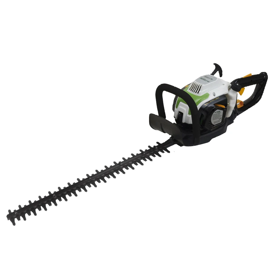 2 Stroke 26cc Dual Blades Hand Held Garden Lawn Brush Trimmer Hedge Trimmer