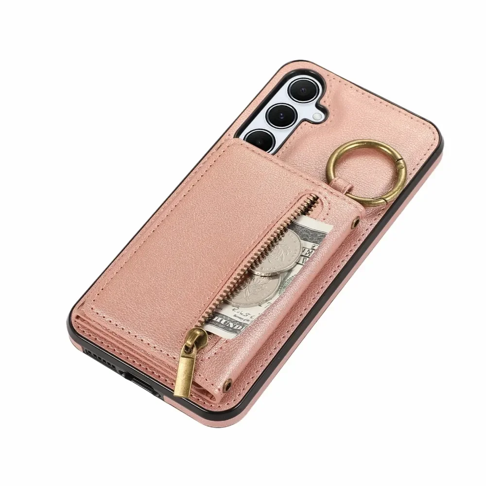 Crossbody Kartenhalter Brieftasche Hülle für Samsung S24 S25 S26 Ultra S23 FE S22 S21 Plus A57 A37 A56 A36 A16 A55 A35 Leder-Cover – Detail 17