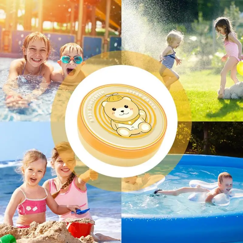 Protezione solare per bambini protezione solare fisica per bambini protezione solare per bambini con Design a cuscino crema solare all'ossido di zinco protezione solare per bambini per il corpo