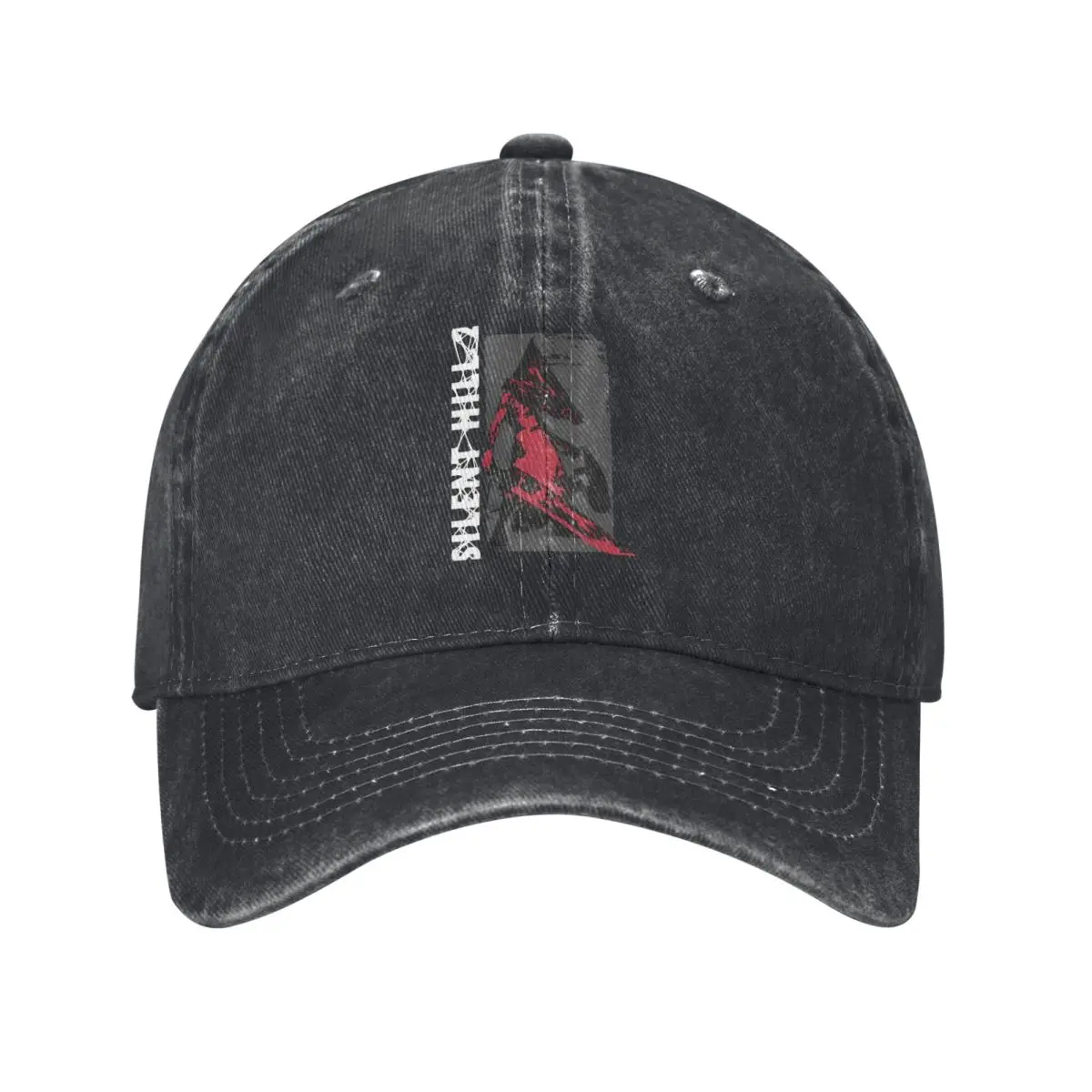 

Silent Hill Red Pyramid Thing demin Cap Breathable Design Summer Hat Men's Baseball Cap