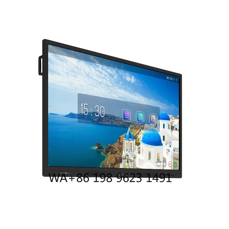 86 Inch 4K Interactive Flat Panel Touch Screen Smart LED Whiteboard for Classroom Conference Education view 3