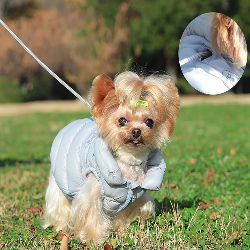 

Dog Jacket Waterproof Light Dog Clothing Winter Warm Vest Soft Warm Puppy Outfit Poodle Dog Yorkshire Chihuahua Puppy Clothing