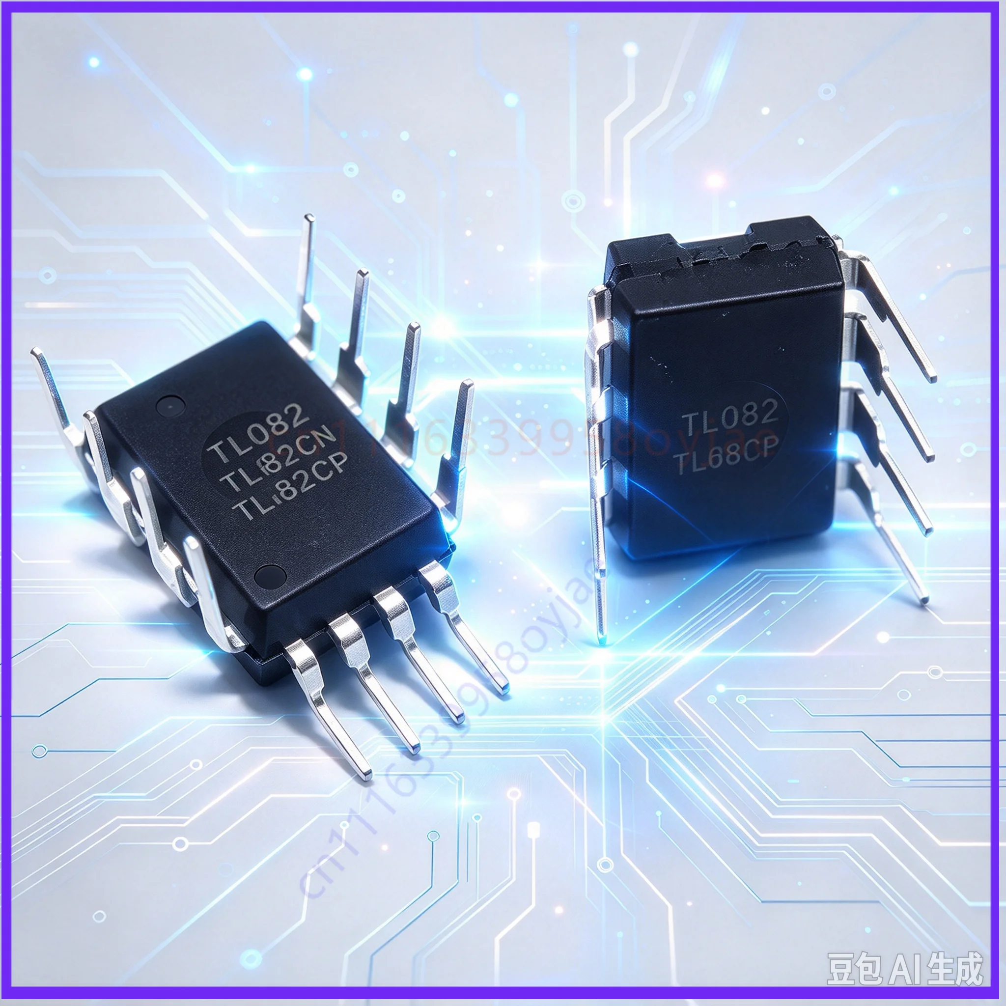 Replacement 500PCS/LOT TL082 TL082CN TL082CP DIP Dual Op Amp JFET Input Operational Amplifier New Original