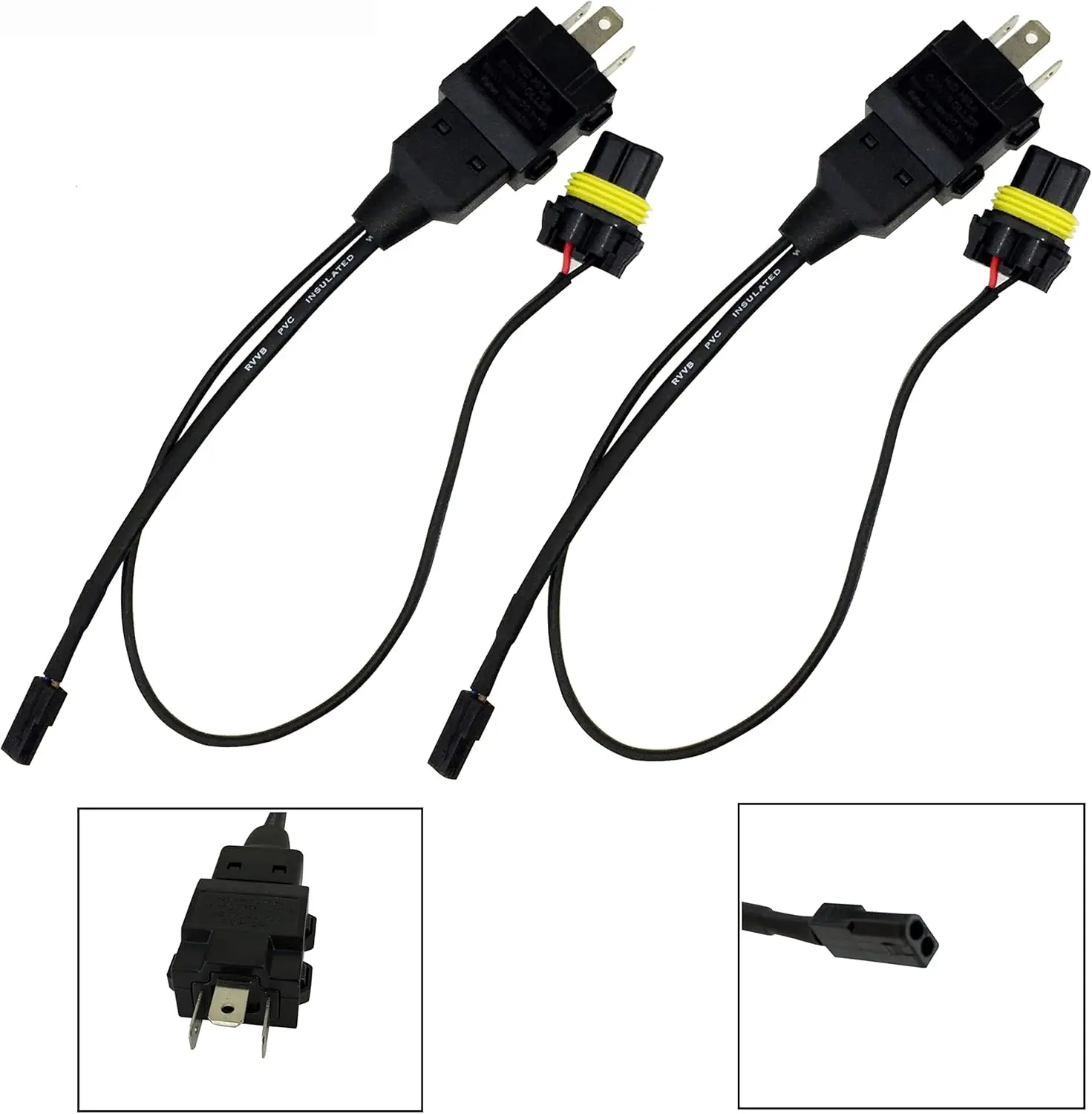 

2 шт. H4 Bixenon HID Ксеноновые фары Адаптер H4 Высокий низкий релейный кабель H4-2 Жгут 1 кабель для 1 лампы Кабель дальнего ближнего света
