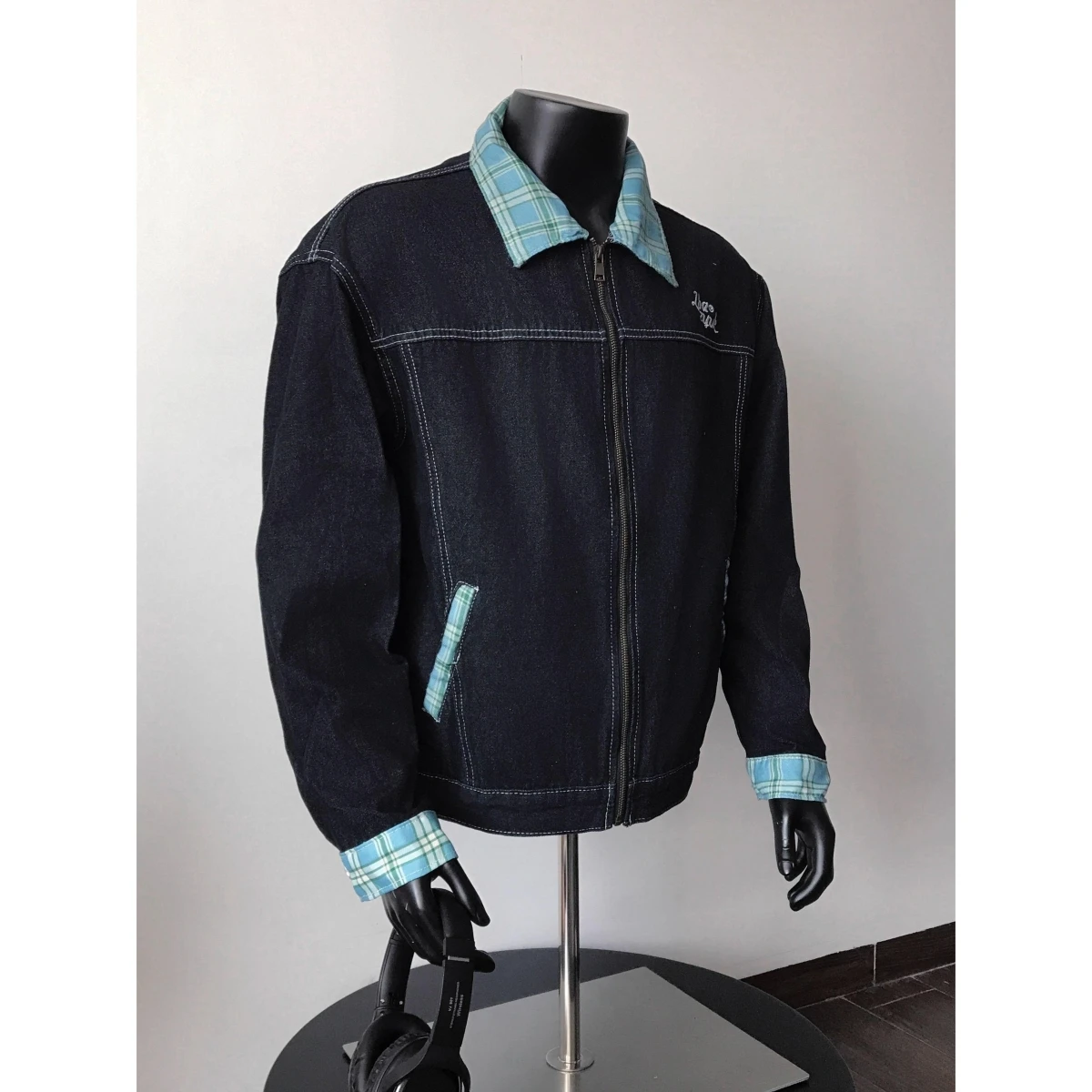 جاكيت دنيم أمريكي عتيق الطراز بتصميم فضفاض مفتوح، سترة عصرية جديدة للرجال والنساء، ملابس خارجية أنيقة لفصلي الربيع والخريف #3