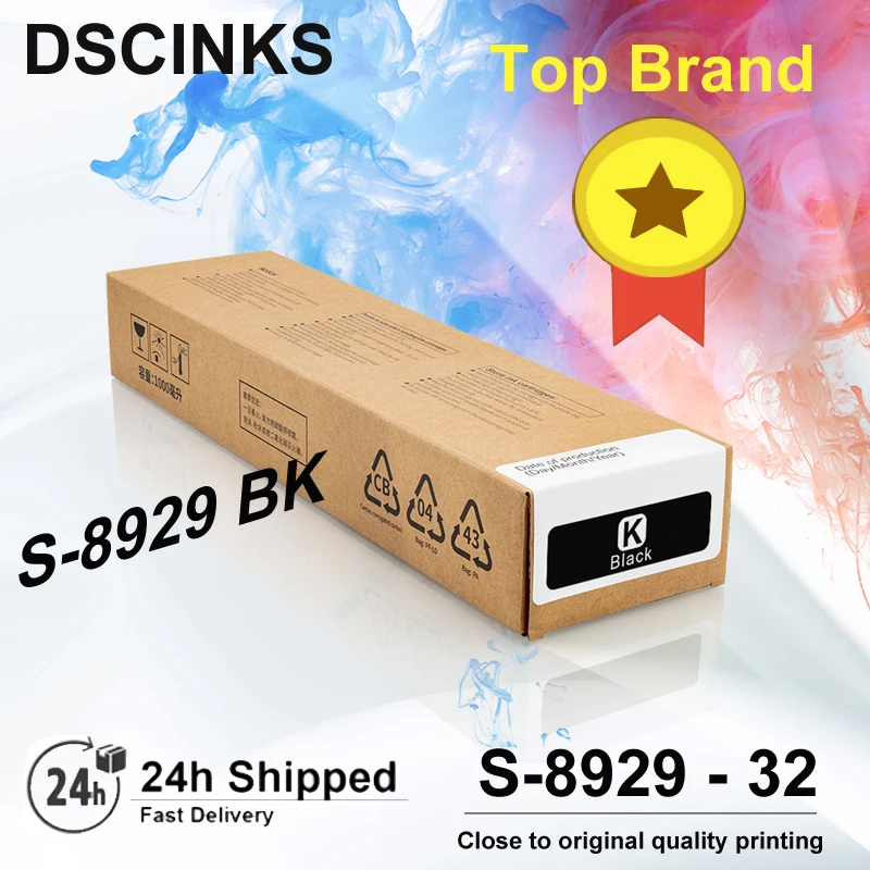 

1000ML S-8929 S-8930 S-8931 S-8932 Ink Cartridge For Riso Comcolor FT5230 FT1430