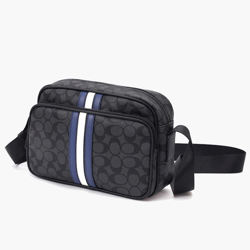 Bolso cruzado Popular de cuero PU para hombre, bolsos para teléfono, compras, ocio, fiesta, un hombro, venta al por mayor, envío directo